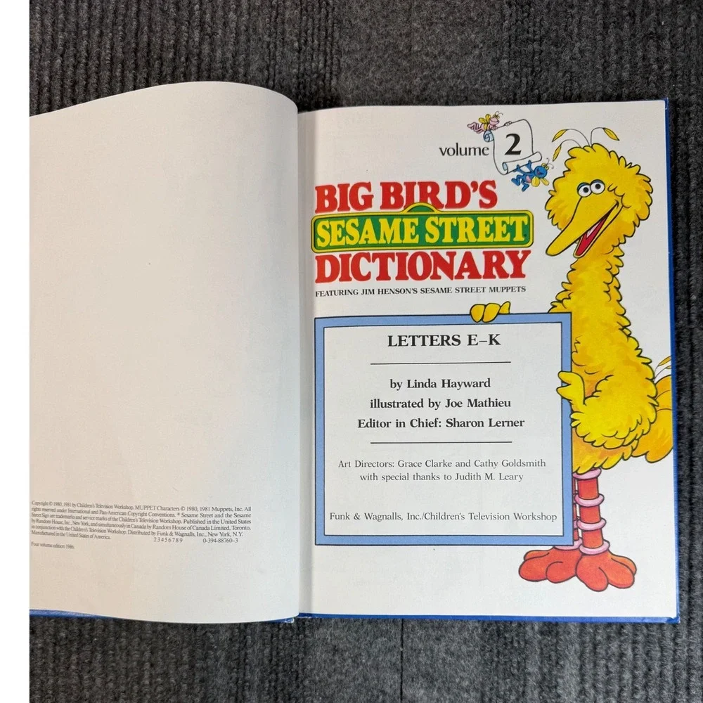 Sesame Street vintage 1980s